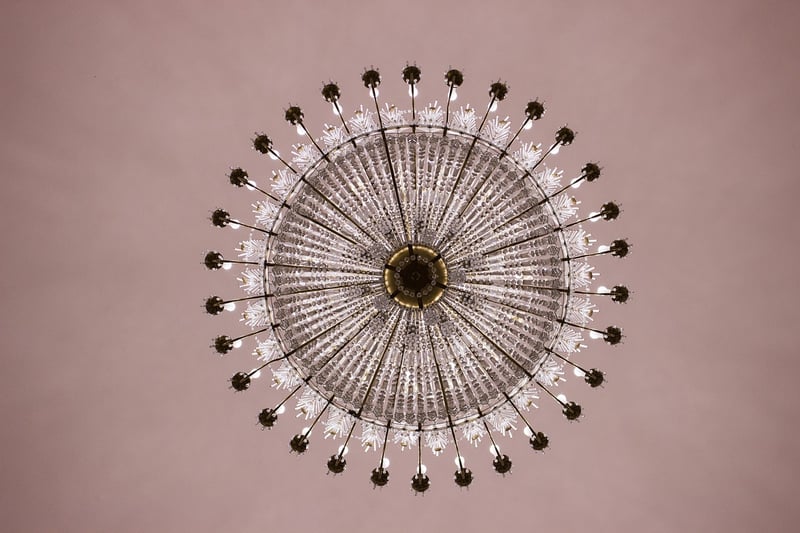 Plastic Bottle Chandelier